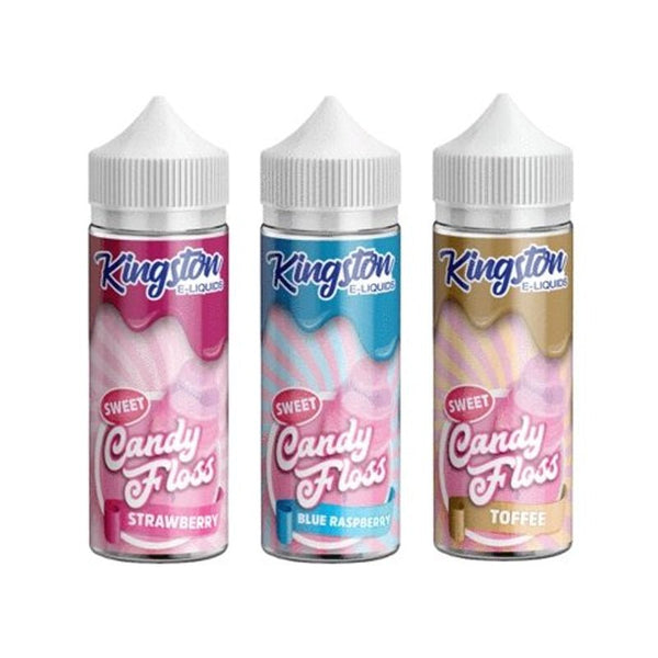 Kingston Sweet Candy Floss 100ML Shortfill - koolvapes - 100ml E-liquids