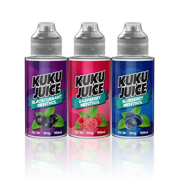 Kuku Juice Menthol 100ML Shortfill - koolvapes - 100ml E-liquids