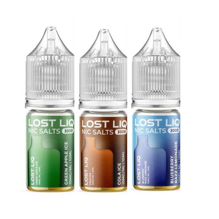 Lostliq 3000 Nic Salts 10ml - Box of 10 - koolvapes - Nic Salt 10ml