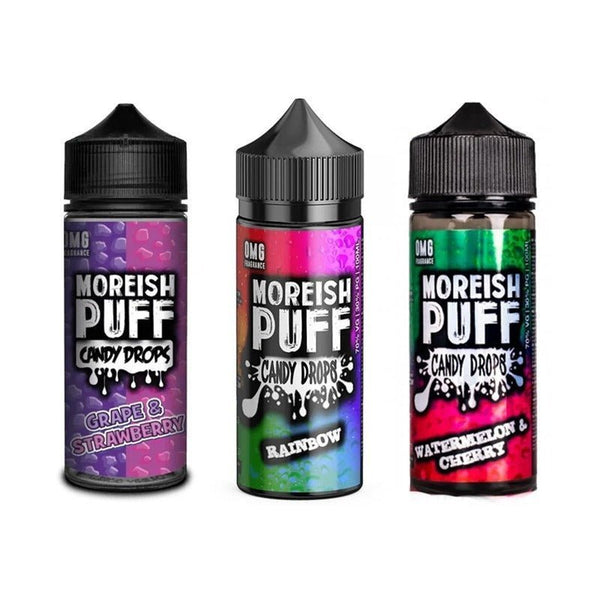 Moreish Puff Candy Drops 100ML Shortfill - koolvapes - 100ml E-liquids