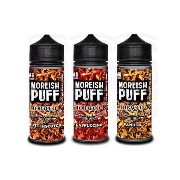 Moreish Puff Tobacco 100ML Shortfill - koolvapes - 100ml E-liquids