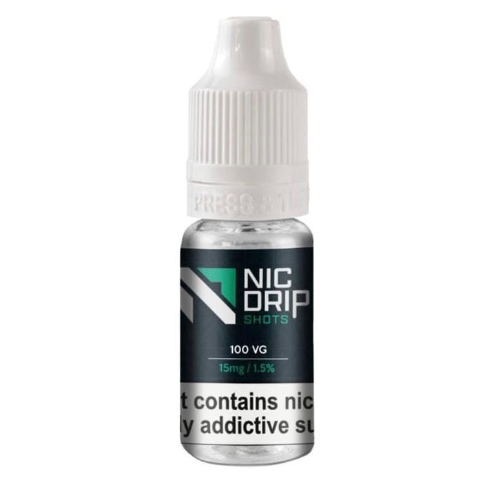 NIC DRIP - 100VG - 15MG - NICOTINE SHOT - koolvapes - nic shots