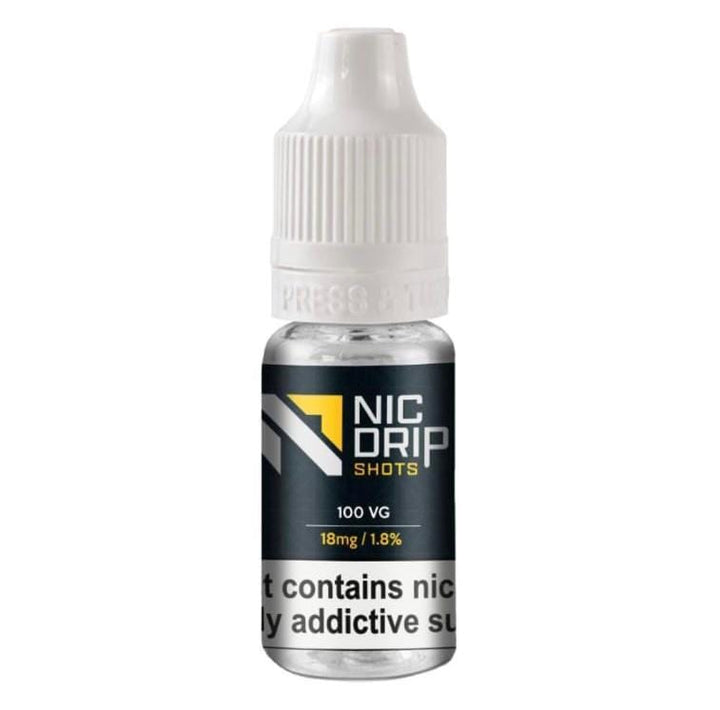 NIC DRIP - 100VG - 18MG - NICOTINE SHOT - koolvapes - nic shots