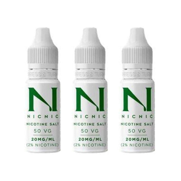 NIC NIC - NICOTINE SALT SHOT 20MG 50VG - koolvapes - nic shots