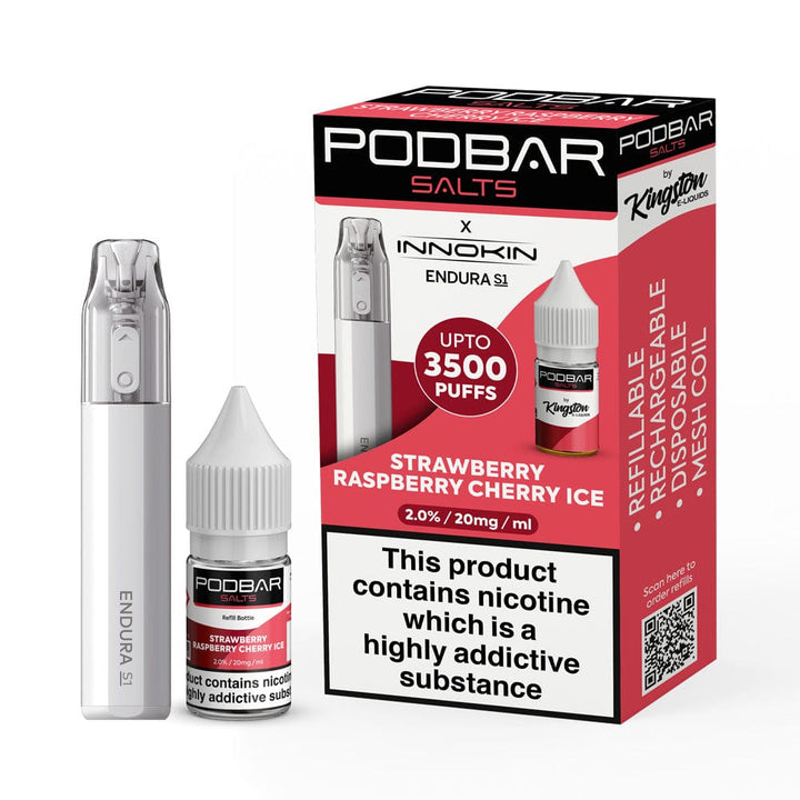 Podbar Salts + Innokin Endura S1 Pod Kit - Box of 5 - koolvapes -