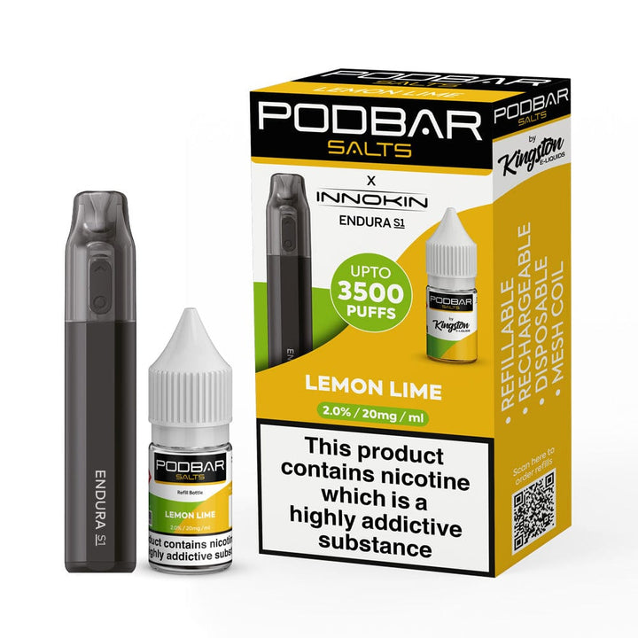 Podbar Salts + Innokin Endura S1 Pod Kit - Box of 5 - koolvapes -