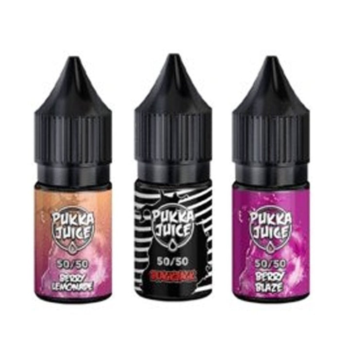 Pukka 50/50 10ML E-liquid Box of 10 - koolvapes - 10ml E-Liquid