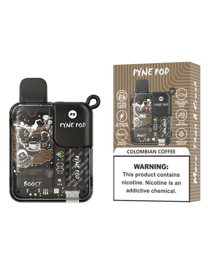 Pyne Pod Boost 8500 Disposable Vape Pod (BOX OF 5) - koolvapes -