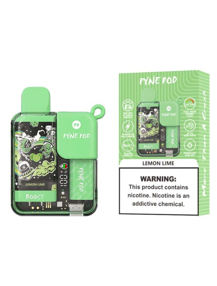 Pyne Pod Boost 8500 Disposable Vape Pod (BOX OF 5) - koolvapes -