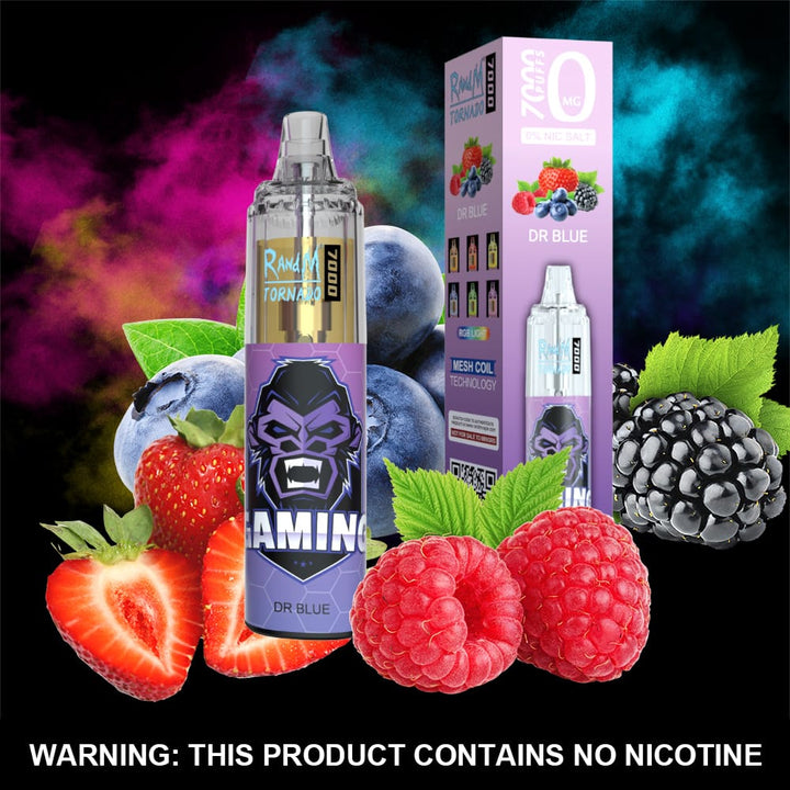 RandM 7000 Puffs Vape Pen Zero Nicotine Pack of 10 - koolvapes - 7000 Puffs