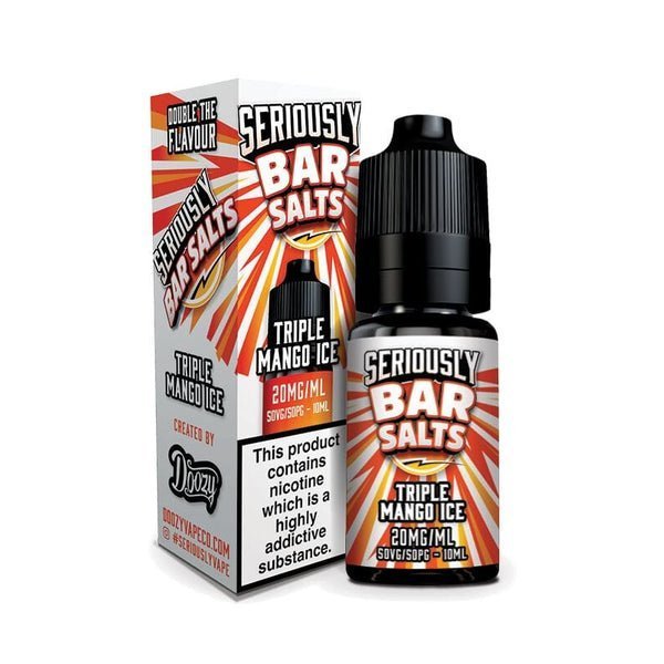 Seriously Bar Salt E-liquids Nic Salts-10ml- Box of 10 - koolvapes - Nic Salt 10ml