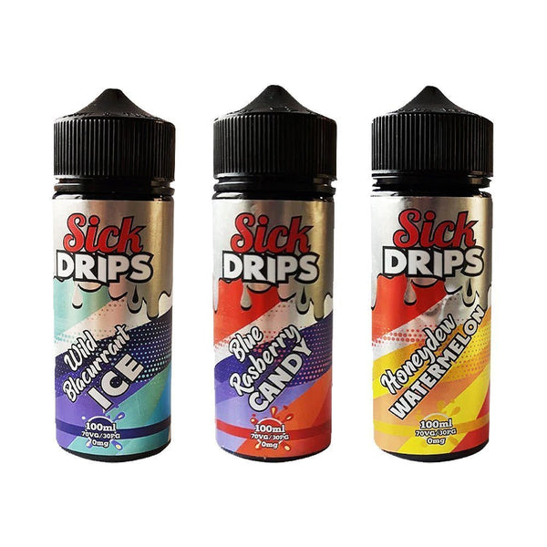 Sick Drips 100ml Shortfill - koolvapes - 100ml E-liquids