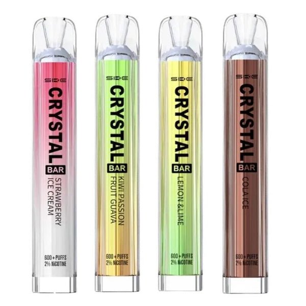 Ske Crystal Bar 600 Puffs Disposable Vape 20mg - koolvapes - 600 Puffs