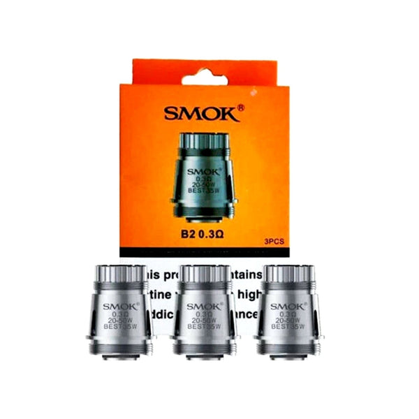 SMOK Brit One Mega Tank B2 Coils - Pack of 3 - koolvapes -