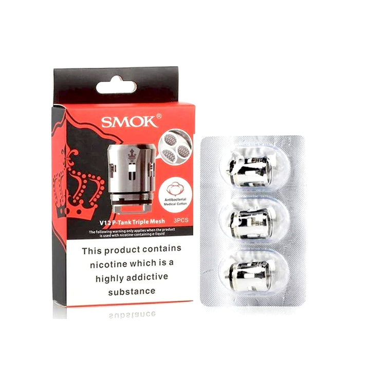 Smok TFV12 Prince Mesh Coils 0.15 Ohm - Pack of 3 - koolvapes -