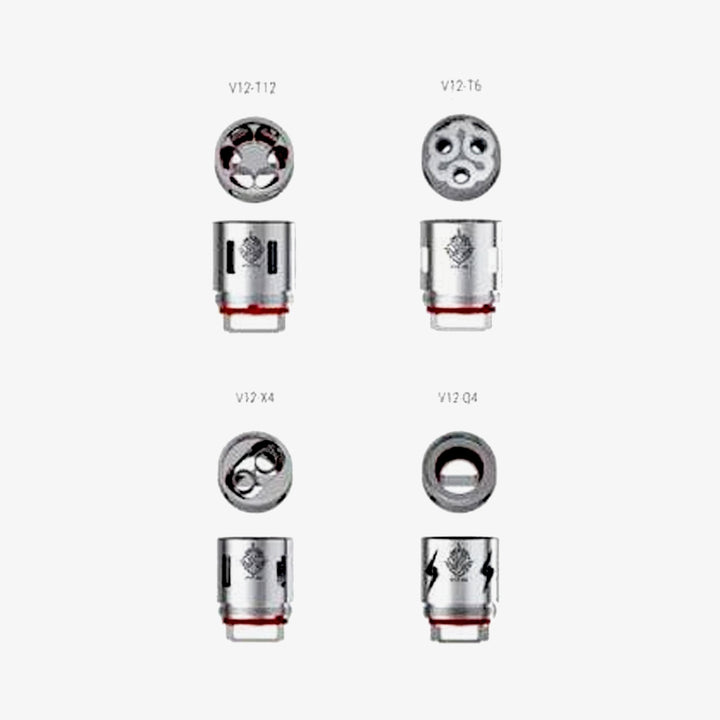 SMOK TFV12 Tank Replacement Coils - Pack of 3 - koolvapes -