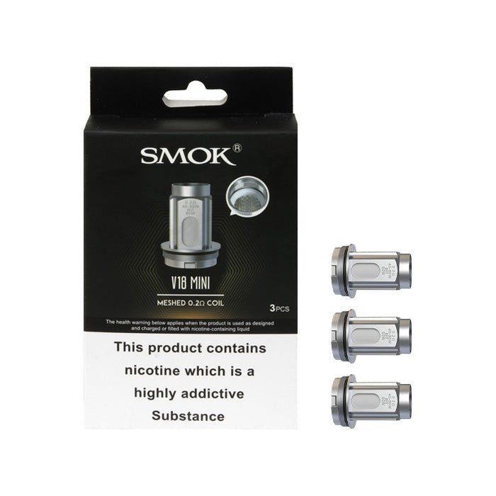 Smok - TFV18 Mini - Triple 0.2 ohm - Coils - koolvapes -