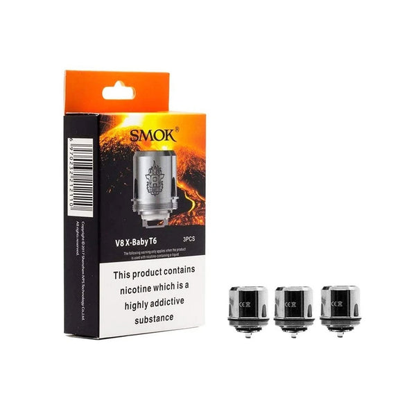 Smok TFV8 Baby X Coils - Pack of 3 - koolvapes -