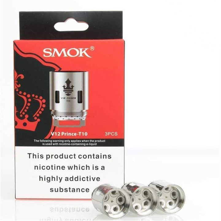 Smok - V12 Prince - T10 - 0.12 ohm - Coils - koolvapes -