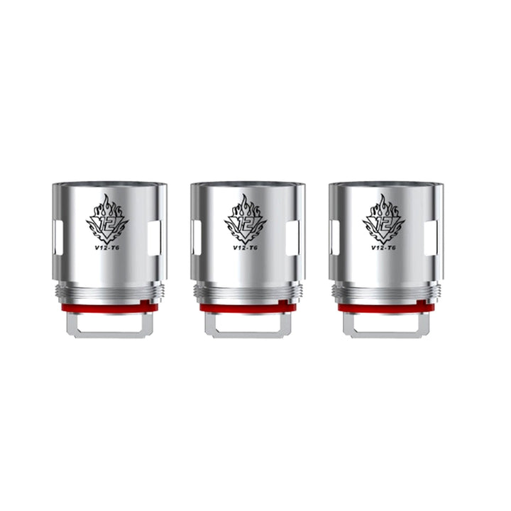 Smok V12 T6 0.17 Ohm Coils - Pack of 3 - koolvapes -