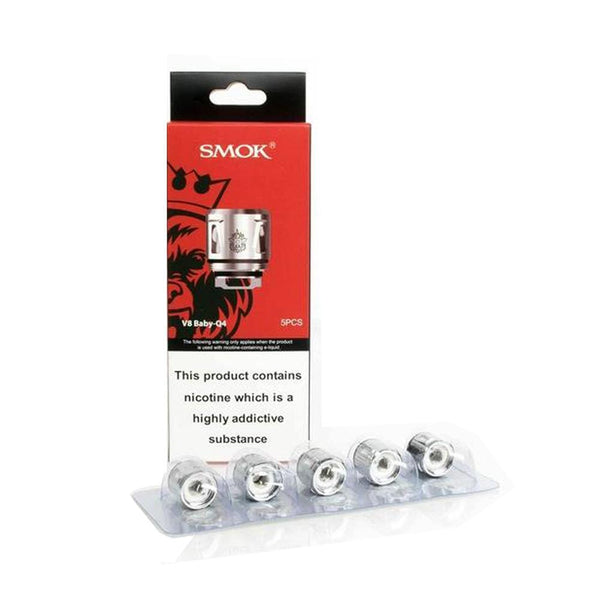 Smok - V8 Baby-Q4 - 0.40 ohm - Coils - koolvapes -