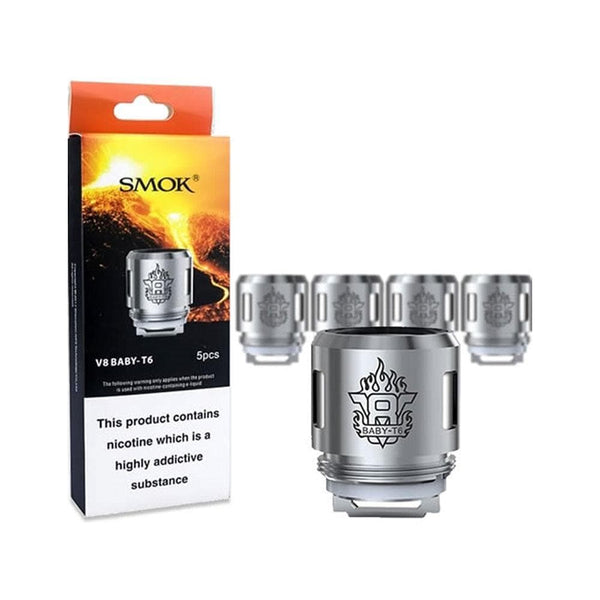 Smok - V8 Baby T6 - 0.2 ohm - Coils - koolvapes -