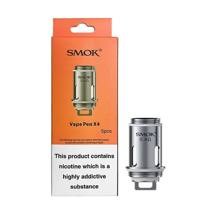 SMOK Vape Pen 22 / Plus X4 Coils - Pack of 5 - koolvapes -