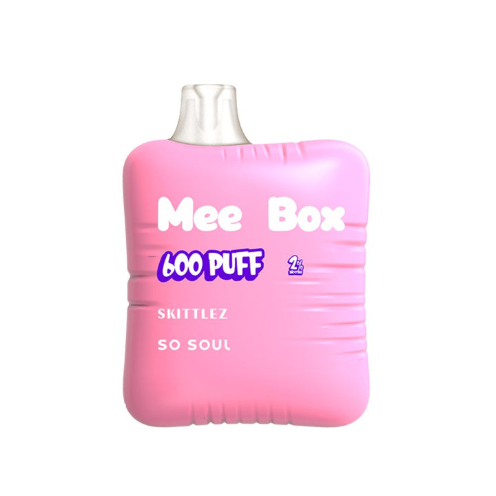 So Soul Mee Box 600 Disposable Vape Puff Pod Pack of 10 - koolvapes - 600 Puffs