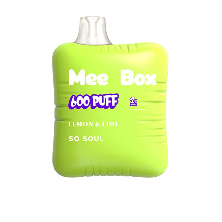 So Soul Mee Box 600 Disposable Vape Puff Pod Pack of 10 - koolvapes - 600 Puffs