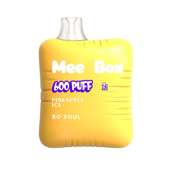 So Soul Mee Box 600 Disposable Vape Puff Pod Pack of 10 - koolvapes - 600 Puffs