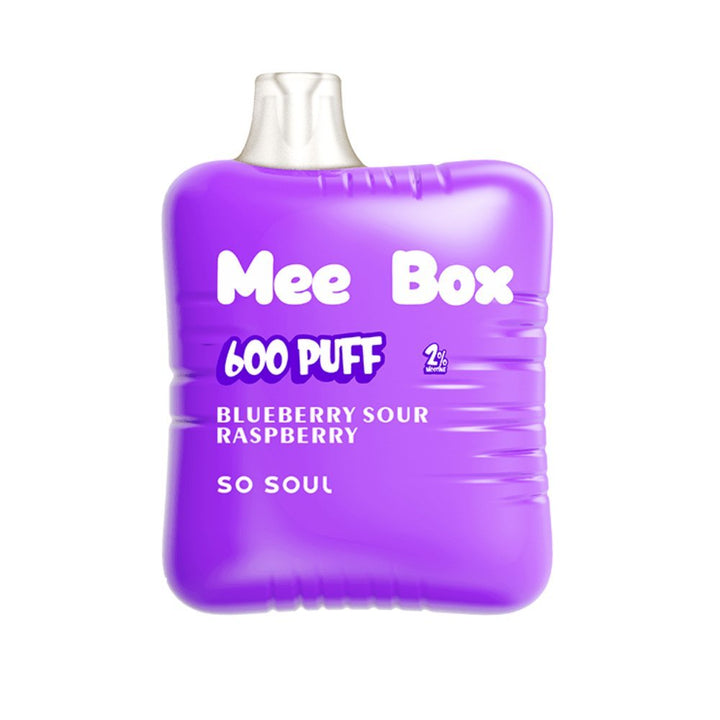 So Soul Mee Box 600 Disposable Vape Puff Pod Pack of 10 - koolvapes - 600 Puffs