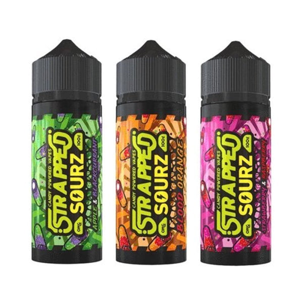 Strapped Sourz 100ML Shortfill - koolvapes - 100ml E-liquids