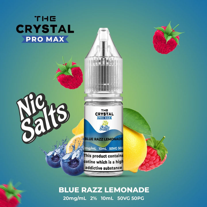 The Crystal Pro Max Vape Nic Salts 10ml - Box of 10 - koolvapes - Nic Salt 10ml