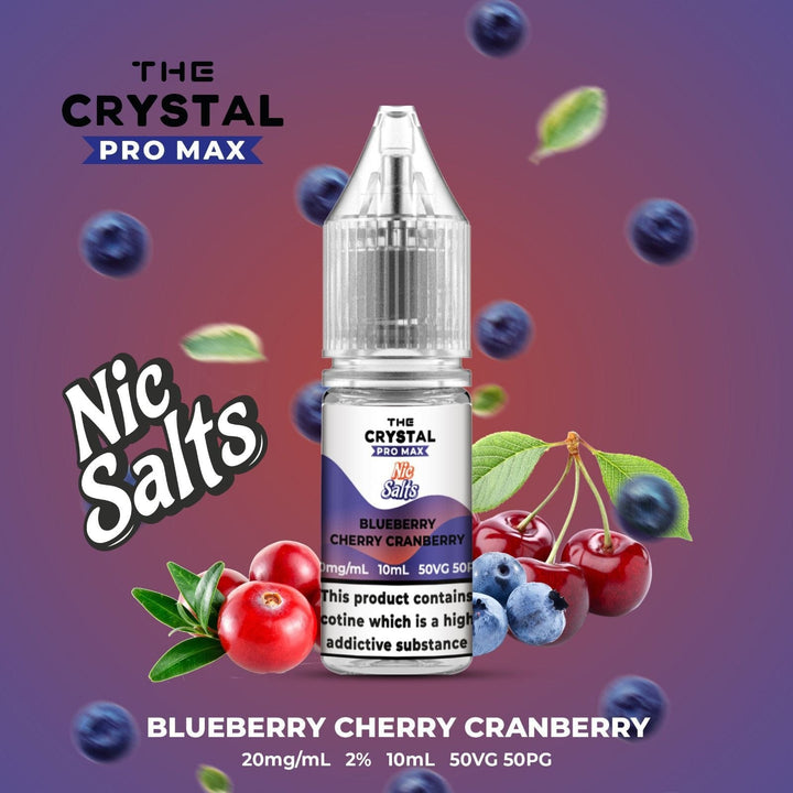 The Crystal Pro Max Vape Nic Salts 10ml - Box of 10 - koolvapes - Nic Salt 10ml