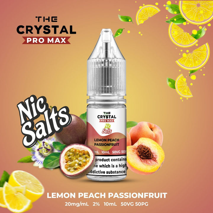 The Crystal Pro Max Vape Nic Salts 10ml - Box of 10 - koolvapes - Nic Salt 10ml