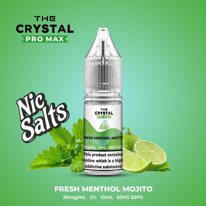 The Crystal Pro Max Vape Nic Salts 10ml - Box of 10 - koolvapes - Nic Salt 10ml