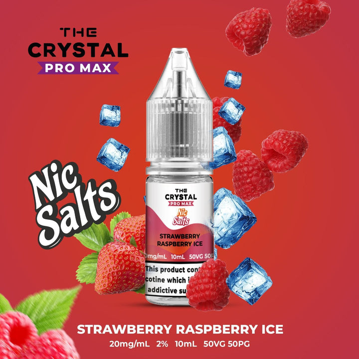 The Crystal Pro Max Vape Nic Salts 10ml - Box of 10 - koolvapes - Nic Salt 10ml