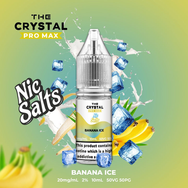 The Crystal Pro Max Vape Nic Salts 10ml - Box of 10 - koolvapes - Nic Salt 10ml