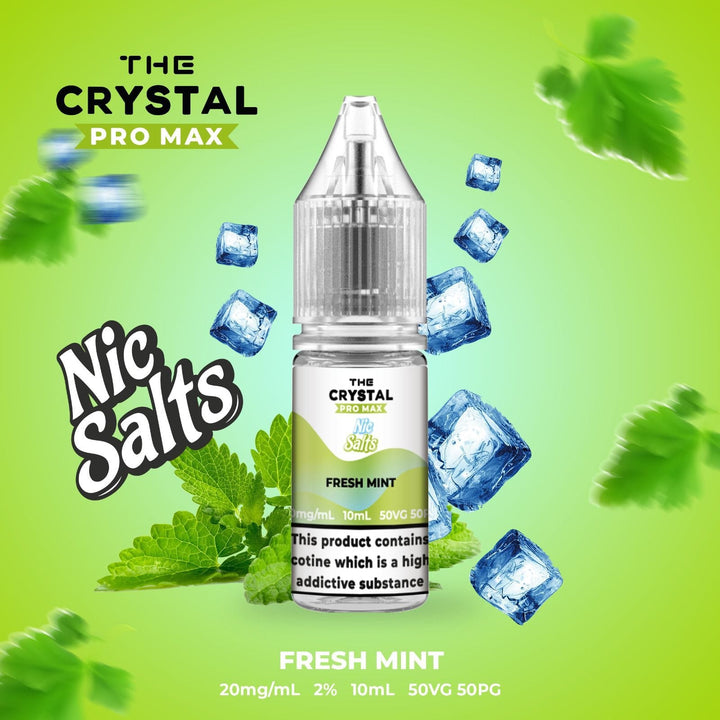 The Crystal Pro Max Vape Nic Salts 10ml - Box of 10 - koolvapes - Nic Salt 10ml