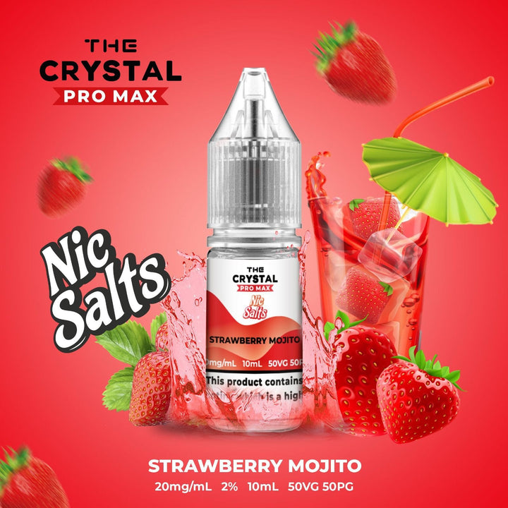 The Crystal Pro Max Vape Nic Salts 10ml - Box of 10 - koolvapes - Nic Salt 10ml