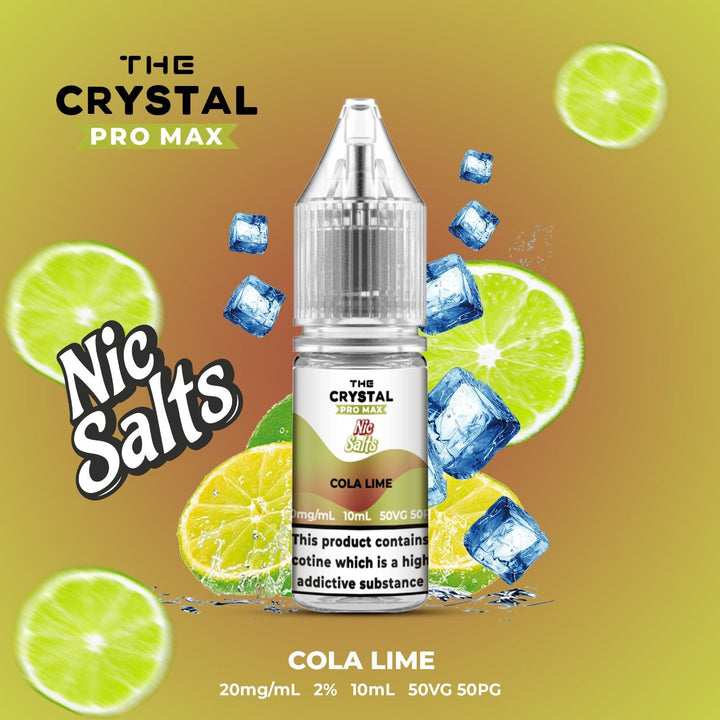 The Crystal Pro Max Vape Nic Salts 10ml - Box of 10 - koolvapes - Nic Salt 10ml