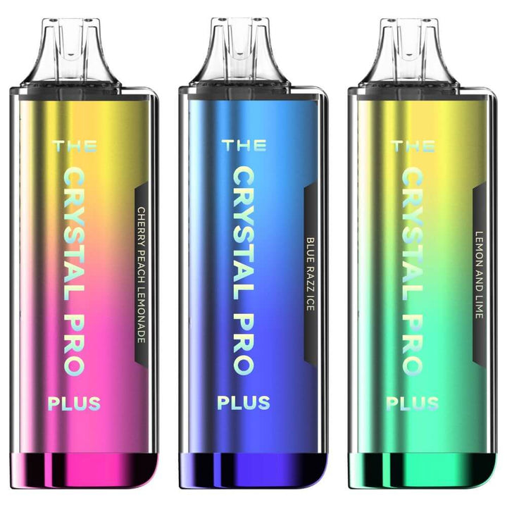 The Crystal Pro Plus 4000 Disposable Vape Puff Pod Box of 10 - koolvapes - 4000 Puffs