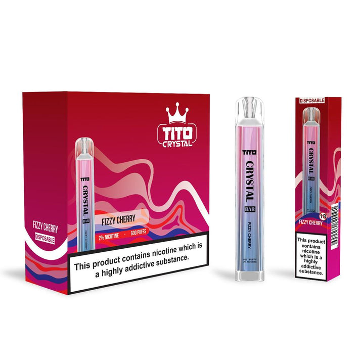 Tito Crystal Bar 600 Puffs Disposable Vape - koolvapes -