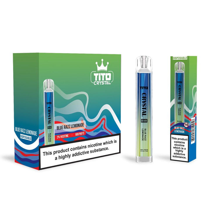 Tito Crystal Bar 600 Puffs Disposable Vape - koolvapes -