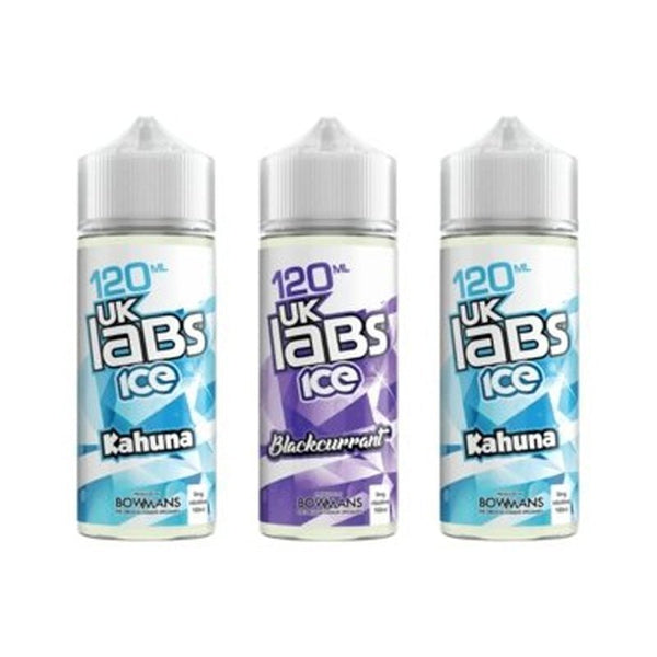 Uk Labs Ice 100ml Shortfill - koolvapes - 100ml E-liquids