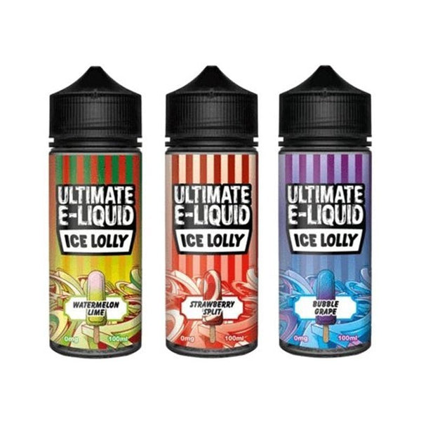 Ultimate E-Liquid Ice Lolly 100ML Shortfill - koolvapes - 100ml E-liquids