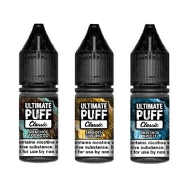 Ultimate Puff 50/50 Classic 10ML E-liquids Box of 10 - koolvapes - 10ml E-Liquid