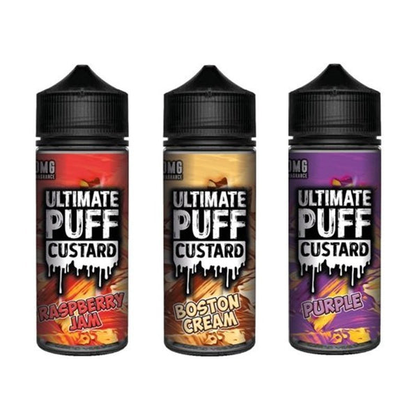 Ultimate Puff Custard 100ML Shortfill - koolvapes - 100ml E-liquids