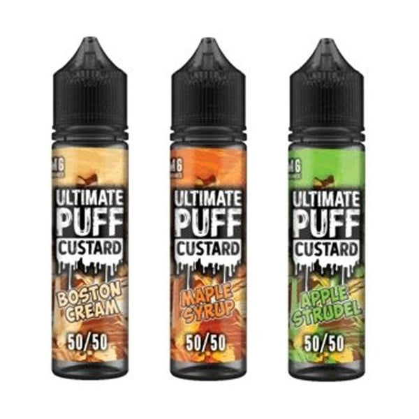 Ultimate Puff Custard 50ml Shortfill - koolvapes - 50ml E-liquids