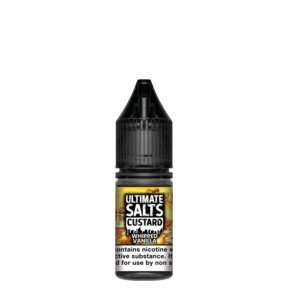 Ultimate Salts Custard 10ML Nic Salt Box of 10 - koolvapes - Nic Salt 10ml